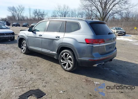 2022 Volkswagen Atlas 3.6L V6 Sel из США, поврежденный, VIN 1V2BR2CA9NC541602